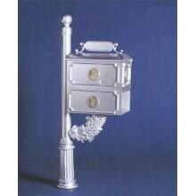 Cast Aluminum Mailbox - Vineyard Design