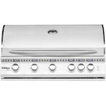 Summerset Sizzler Pro 40-Inch 5-Burner Built-In Propane Gas Grill With Rear Infrared Burner - SIZPRO40-LP image