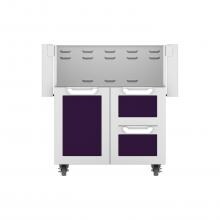 Hestan Double Drawer And Door Tower Cart For 30-Inch Gas Grill - Lush - GCR30-PP image