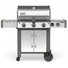 Weber Genesis II LX S-340 Freestanding Natural Gas Grill - Stainless Steel image