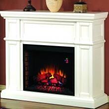 Artesian 52-Inch Electric Fireplace - White - 28WM426