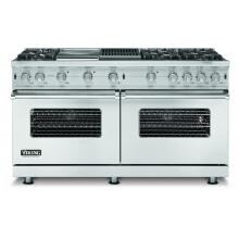 Viking VGCC560-6GQ 60-Inch Professional Series Natural Gas Range With 6 Burners And Grill / Griddle - Stainless Steel