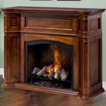 Dimplex OptiMyst Thompson 58-Inch Electric Fireplace - Burnished Walnut - GDS29-1262BW