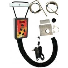 Pitmaster IQ120 BBQ Temperature Regulator Kit With Large Adjustable Kamado Pit Adapter