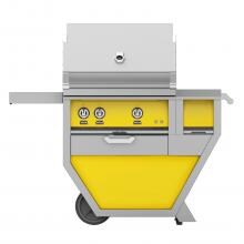 Hestan Deluxe 30-Inch Freestanding Propane Gas Grill W/ All Infrared Burners, Rotisserie, Worktop & Storage Drawer - Sol - GSBR30CX-LP-YW image
