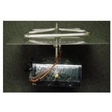 HPC 24 Inch Natural Gas Fire Pit Kit With 18 Inch Burner On Square Flat Pan - Push Button Ignition
