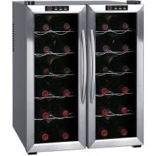 Sunpentown 24 Bottle Dual Zone Thermoelectric Freestanding Wine Cooler With Heating - WC-2461H