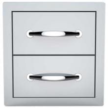 Sunstone Classic Series 14-Inch Double Access Drawer - B-DD12 image