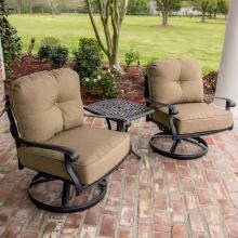 Lakeview Outdoor Designs Rosedown Aluminum 2 Person Deep Seating