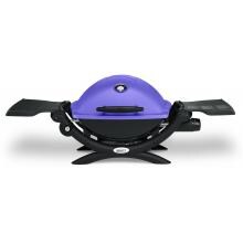 Weber Q 1200 Portable Propane Gas Grill - Purple image
