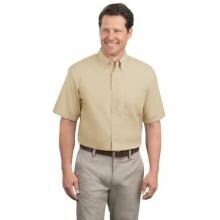 Port Authority Short Sleeve Easy Care Shirt 2XL - Stone image