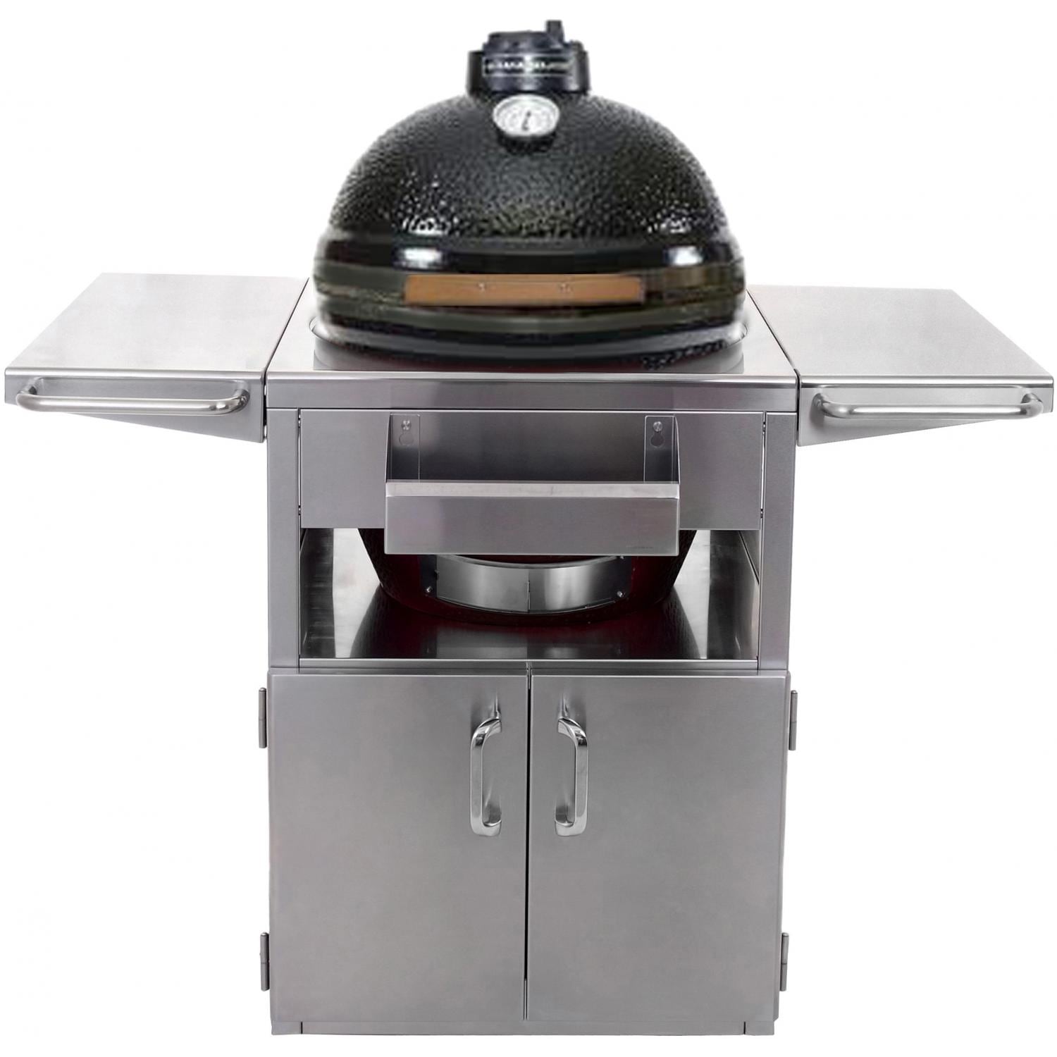 kamado joe classic ceramic grill on stainless steel cart black bbq guys kamado joe classic ceramic grill on stainless steel cart black bbq guys