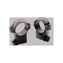 Leupold Ruger 1 & 77/22 30mm Scope Ring Mounts - High - Black Matte - 51039
