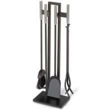 Pilgrim Modern Fireplace Tool Set - Matte Black