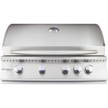 Summerset Sizzler 32-Inch 4-Burner Built-In Propane Gas Grill With Rear Infrared Burner - SIZ32-LP image