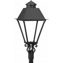 American Gas Lamp Works GL3000 Cast Aluminum Manual Ignition Natural Gas Light With Dual Mantle Burner For Post Mount image