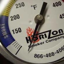 Horizon Smokers 3 Inch Smoker Thermometer