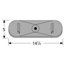 Cast Iron Oval Single, Centered Burner Head 21301 image