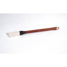 Outset Rosewood BBQ Basting Mop With Replaceable Twist-off Head