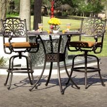 Lakeview Outdoor Designs Evangeline Aluminum 2 Person Bar Set