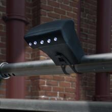 LED Grill Light With Cover - Black