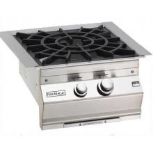Fire Magic Aurora Built-In Natural Gas Power Burner With Porcelain Cast Grid - 19-SLB2N-0 image