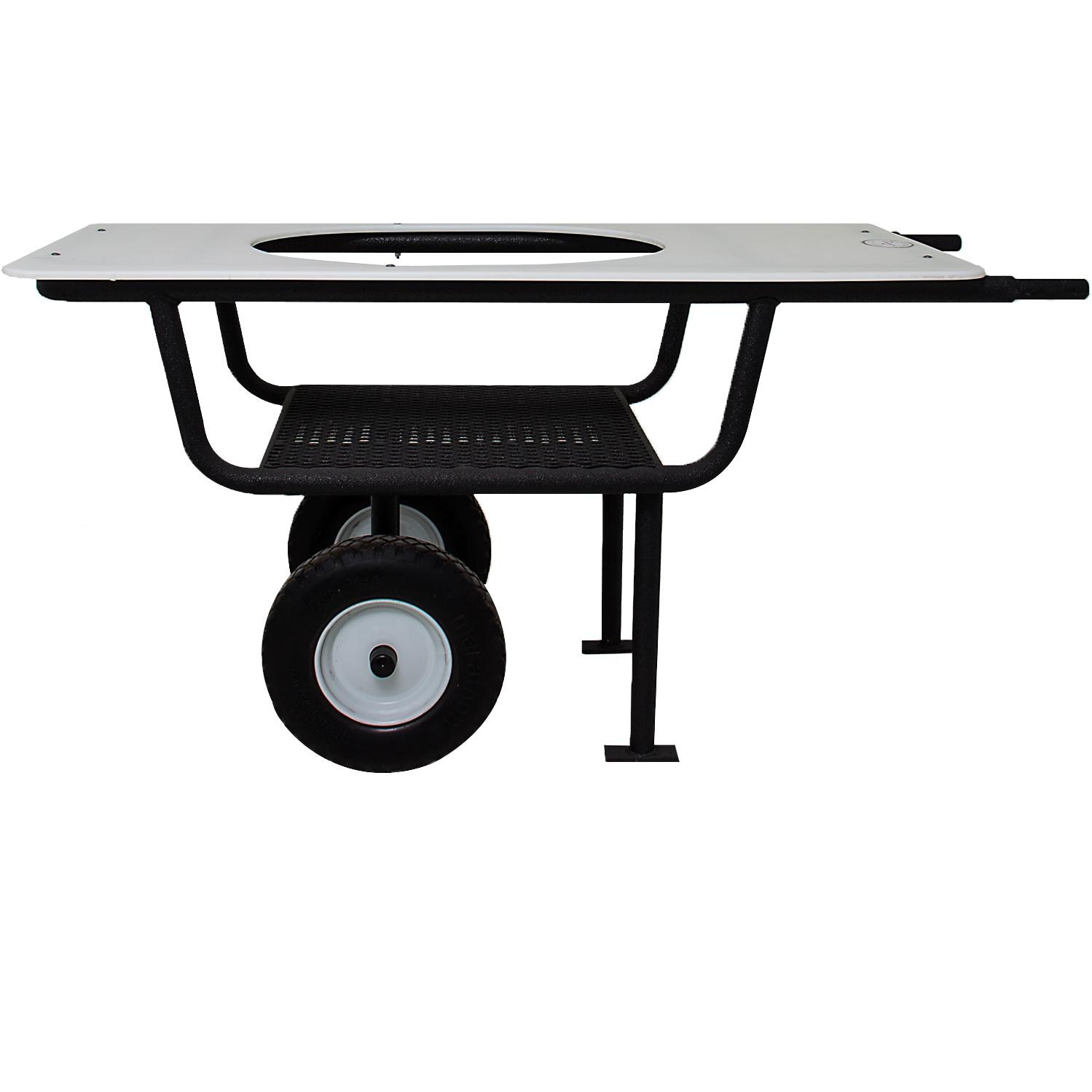 Grill Barrow Portable Kamado Grill Stand For Large 18Inch Ceramic