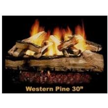 Hargrove Gas Logs 30-Inch Western Pine Vented Gas Log Set With E-Burner