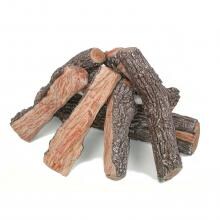 Rasmussen 20-Inch Bark/Split Fire Pit Logs (Logs Only - Burner Not Included) image
