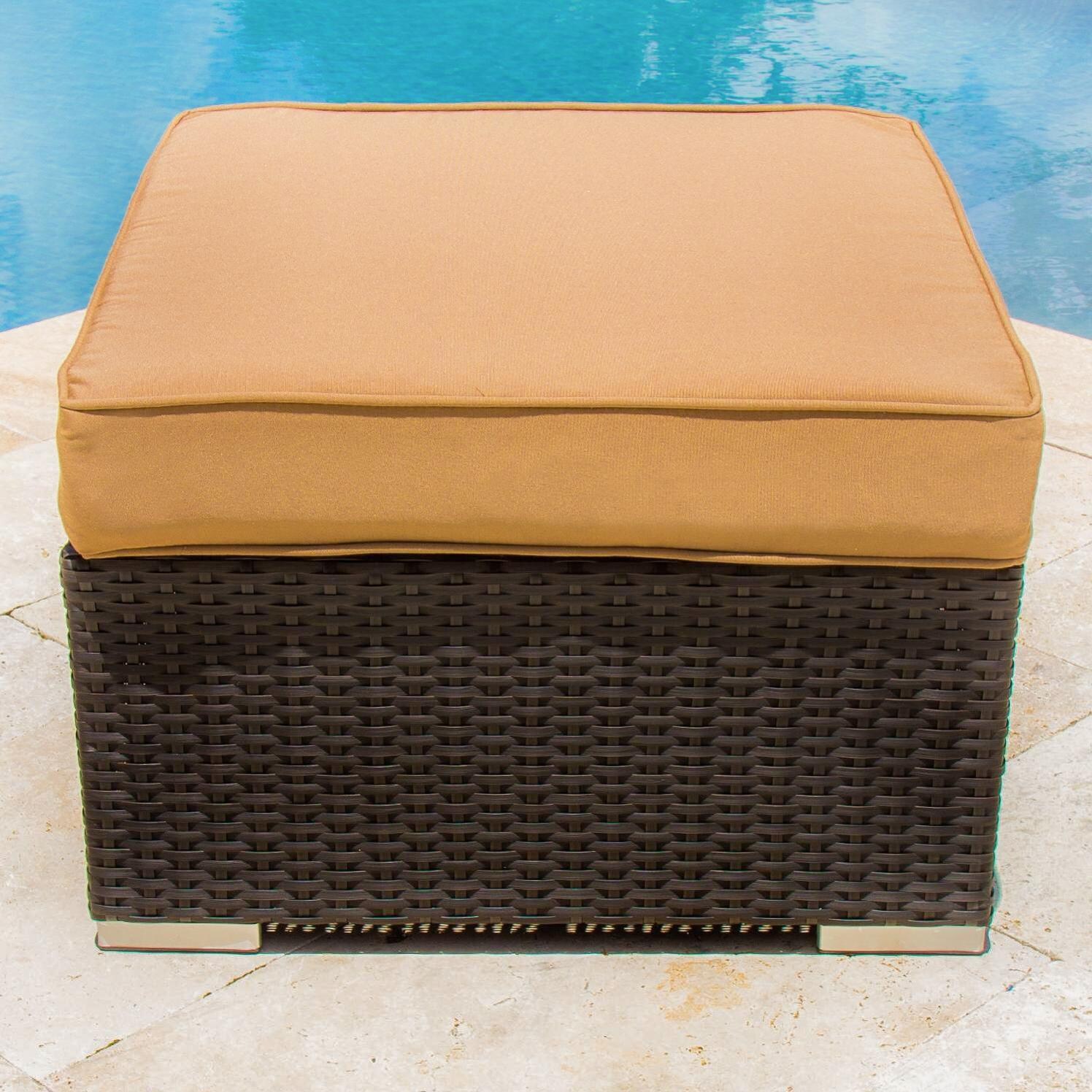 Avery Island 16 Piece Resin Wicker Patio Sectional Seating Set With 3