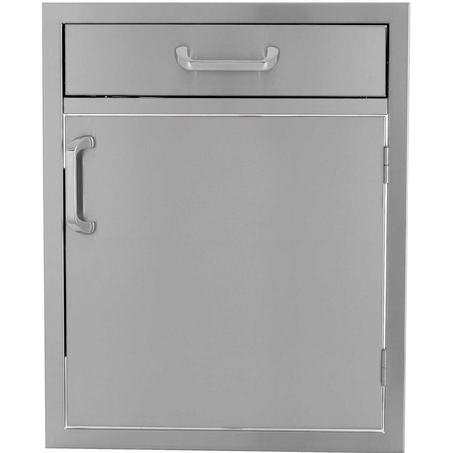 1498 #686366 Kingston Series 21 Inch Stainless Steel Door & Drawer Combo : BBQ Guys save image Stainless Steel Entrance Doors 47371498
