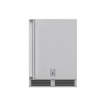 Hestan 24-Inch 5.0 Cu. Ft. Right Hinge Outdoor Rated Dual Zone Refrigerator With Wine Storage - GRWSR24 image