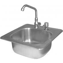 Cal Flame Stainless Steel Sink With Faucet And Soap Dispenser