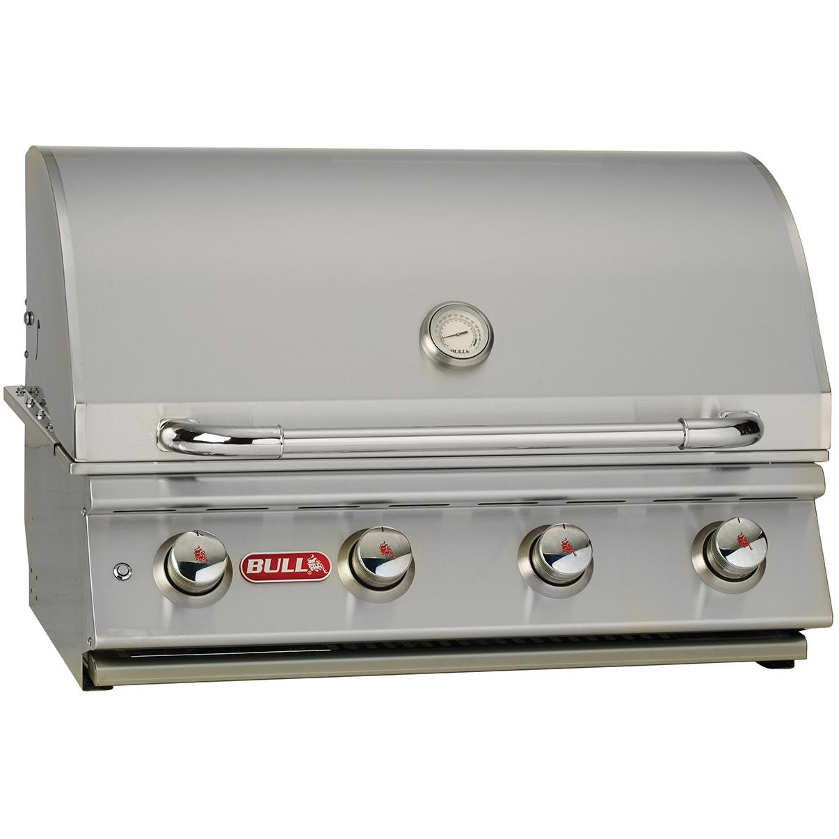 Bull Lonestar Select 30Inch 4Burner BuiltIn Propane Gas Grill