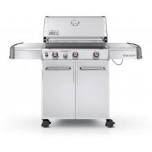 Weber Genesis S-330 Gas Grill On Cart With Sear Burner & Side Burner
