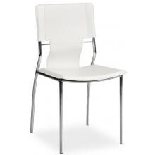 Zuo Modern Trafico Side Chair White (Set Of 4 Chairs) 404132 image