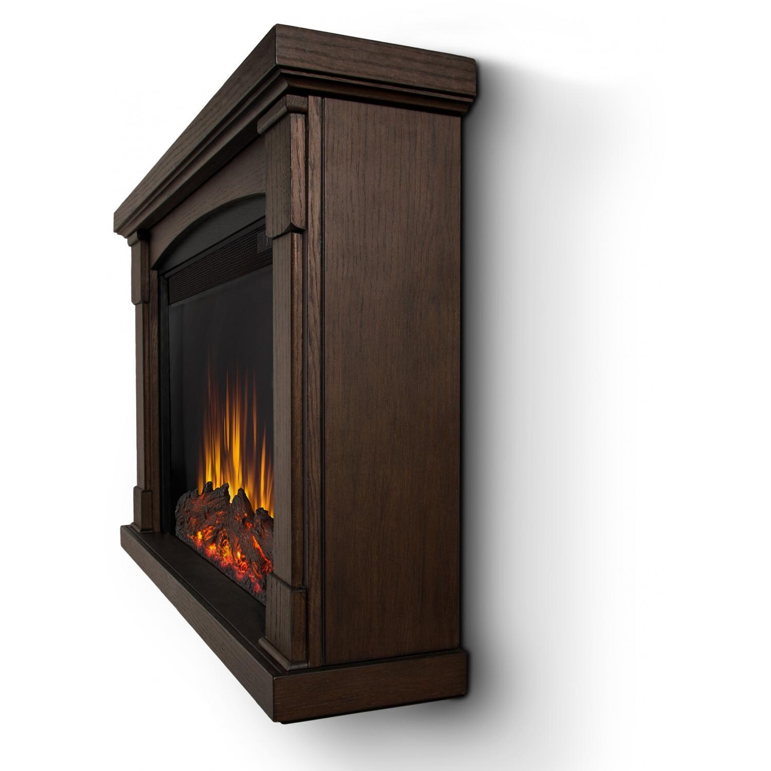 Real Flame Brighton 34 Inch Slimline Wall Mount Electric