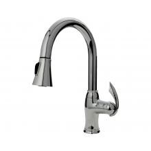 SIR Faucets Single Handle Pull Down Hot/Cold Faucet - Chrome image