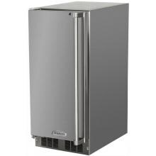 Marvel 12 Lb. 15-Inch Left Hinge Outdoor Rated Ice Maker - 25OIM-SS-F-L image