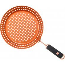 Outset Nonstick Grill Skillet With Removable Handle