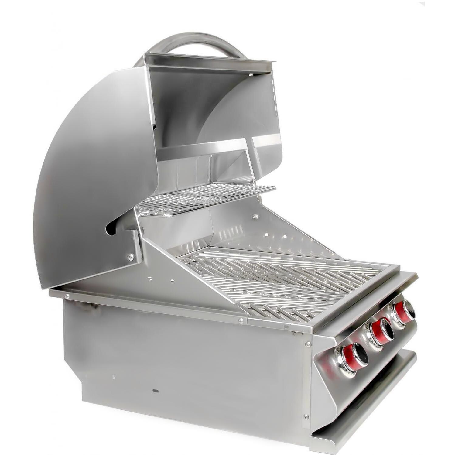 Cal Flame G3 25Inch 3Burner BuiltIn Propane Gas BBQ Grill BBQ09G03