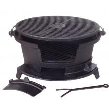 Removable Charcoal Door and Grid Lifter