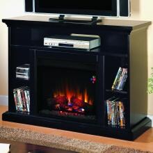 Beverly 48-Inch Electric Fireplace Media Console - Espresso - 23MM374