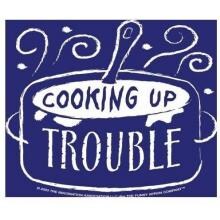 Cooking Up Trouble Apron - Child Size image
