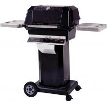 MHP Gas Grills WNK4 Natural Gas Grill W/ SearMagic Grids On Black Cart