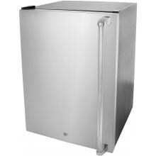 RCS 4.6 Cu. Ft. Compact Refrigerator With Stainless Steel Door And Towel Bar Handle - Left Hinge