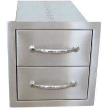 Sunstone Grills 14 Inch Flush Mount Double Access Drawer