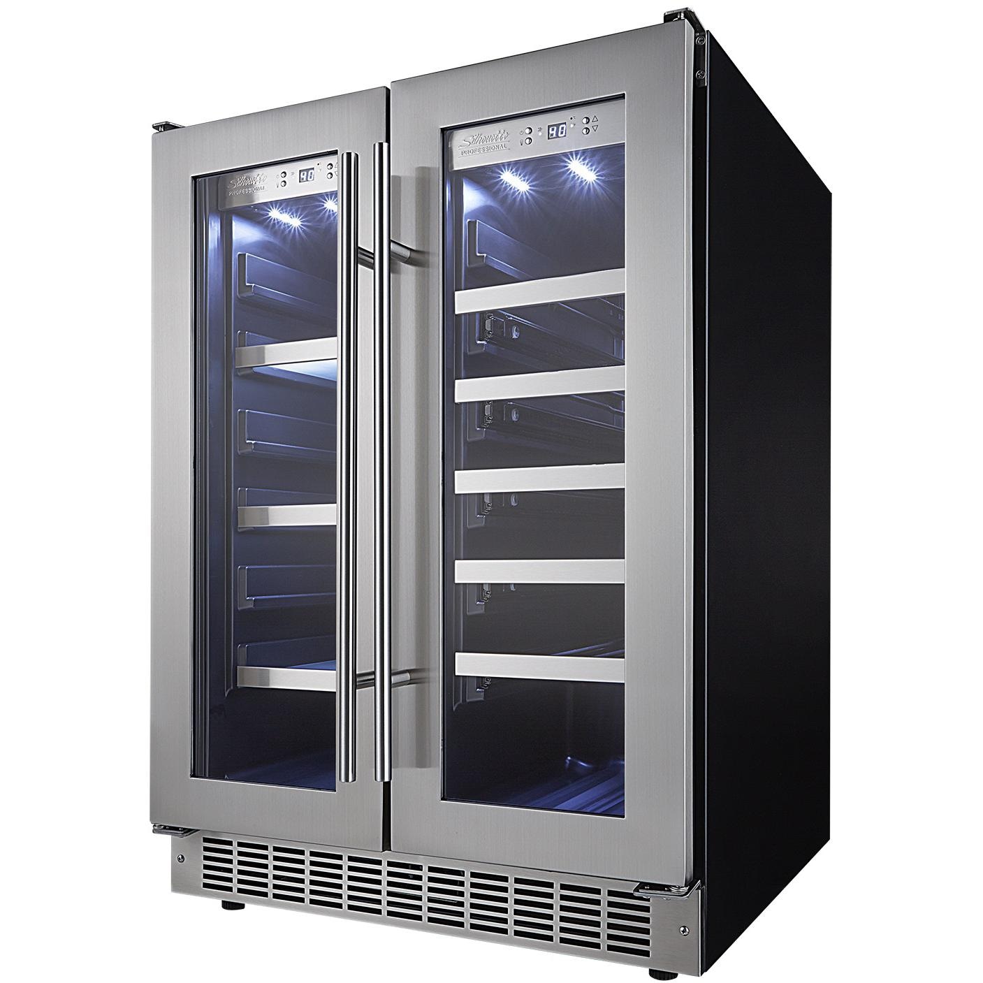 Danby Silhouette Professional 4.7 Cu. Ft. Dual Zone Beverage Center