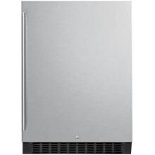 Summit 24-Inch 4.6 Cu. Ft. Commercial Outdoor Rated Compact Refrigerator - Stainless Steel - SPR627OSCSS image