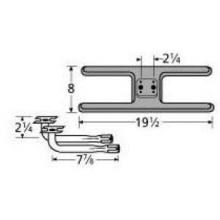 Cast Iron H Twin, Centered, 2.25 Inch Offset Burner 21002-74902